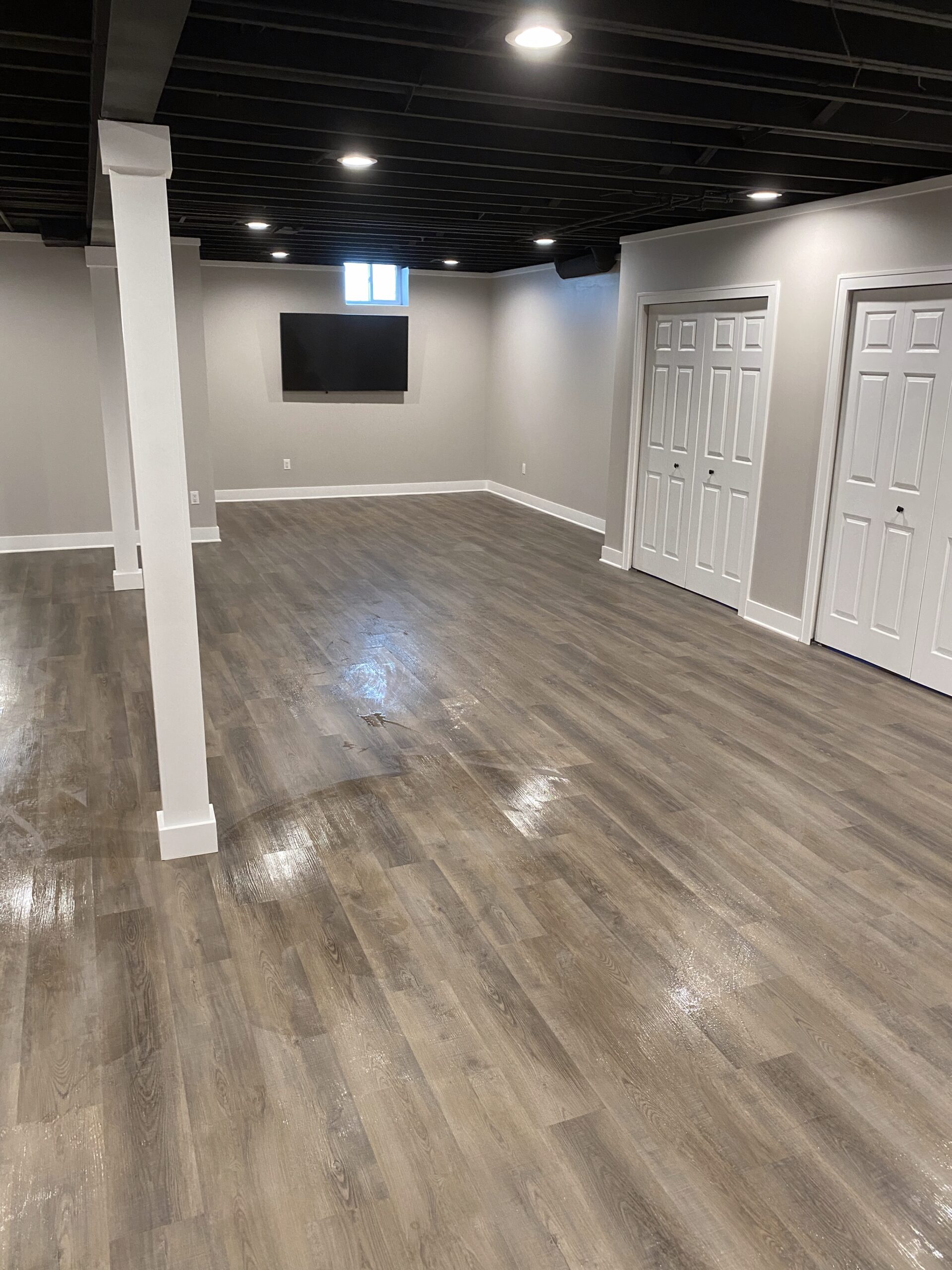 Basement remodel